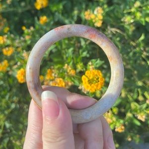Fossilized Coral Bangle